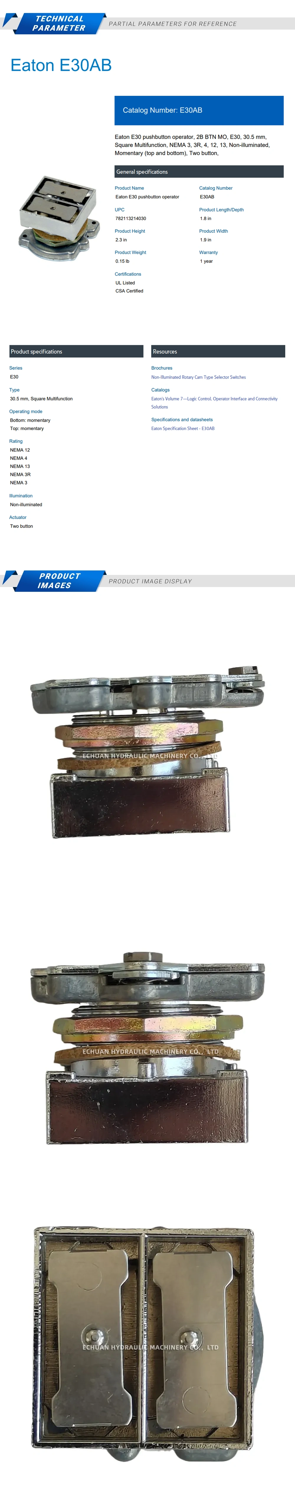 Eaton E30AB Description