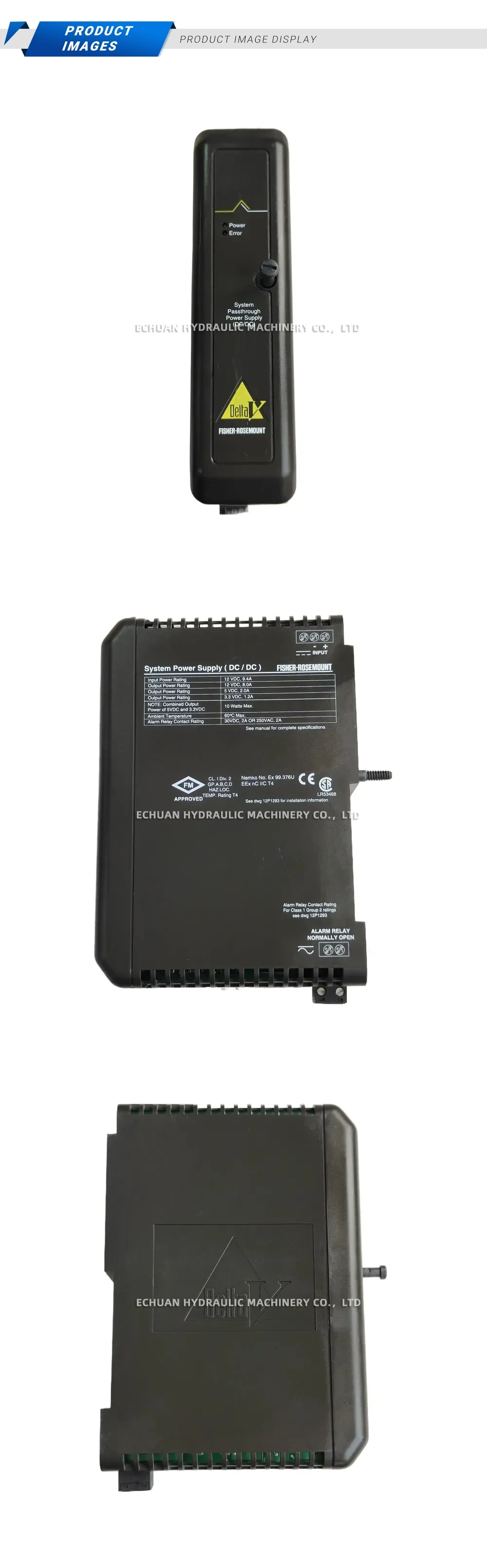 Emerson KJ1501X1-BB1 System Power Supply Description