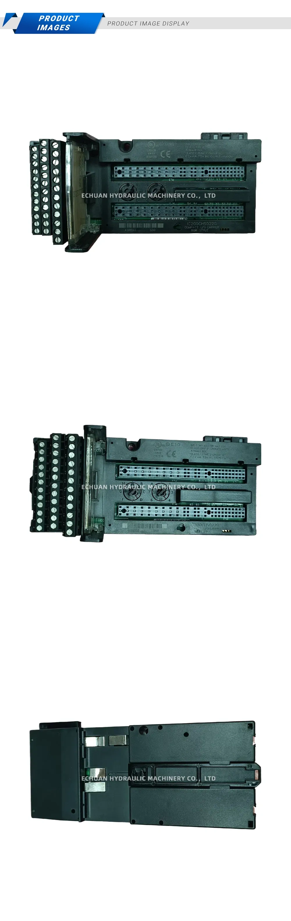 GE IC200CHS022G Module base Description