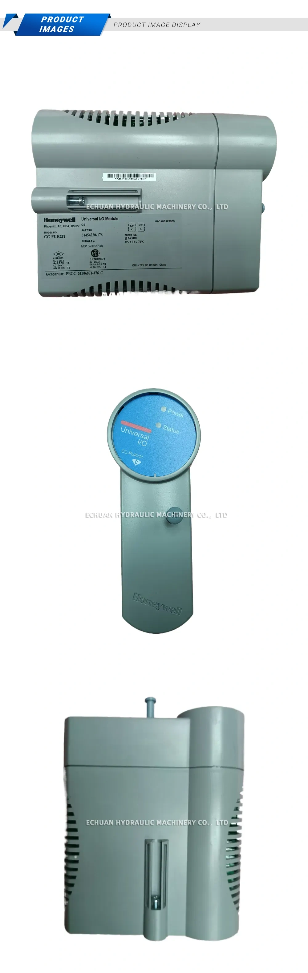 Honeywell CC-PUIO31 General Purpose Input/Output Module Description