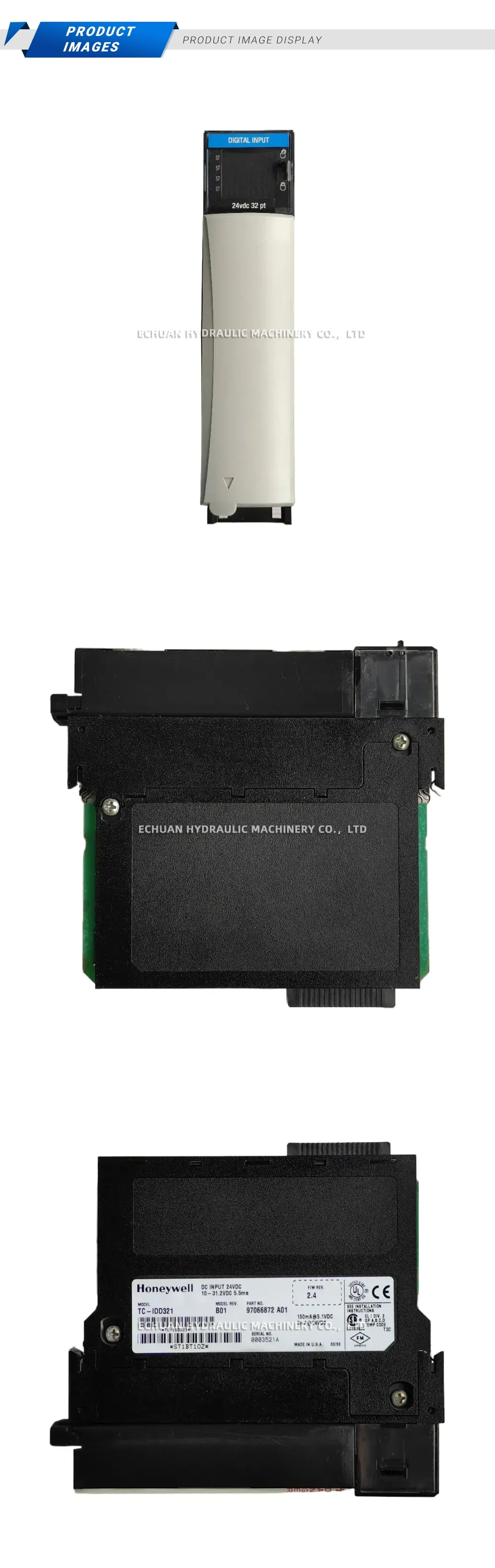 Honeywell TC-IDD321 Numeric input module Description