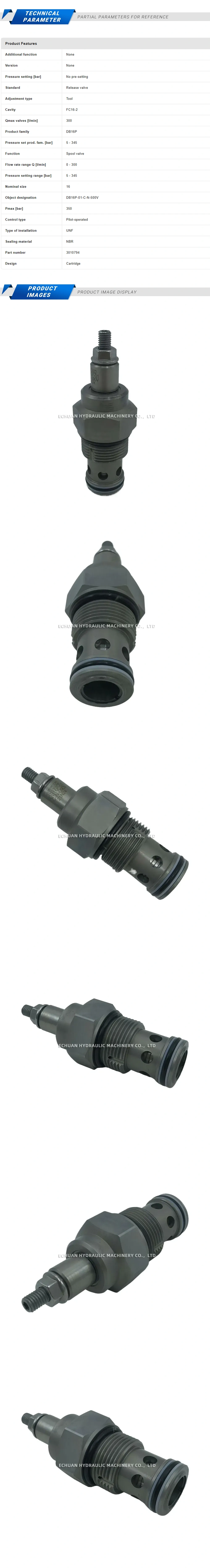 Hydac DB16P-01-C-N Cartridge valve Description