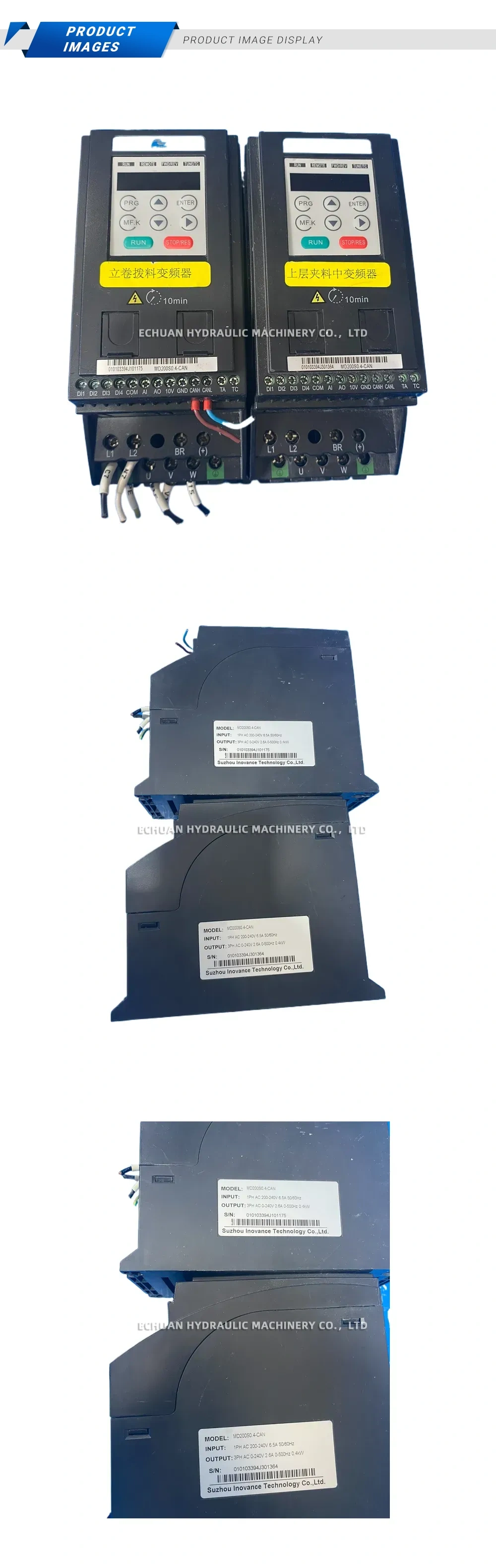 Inovance MD200S0.4-CAN Description