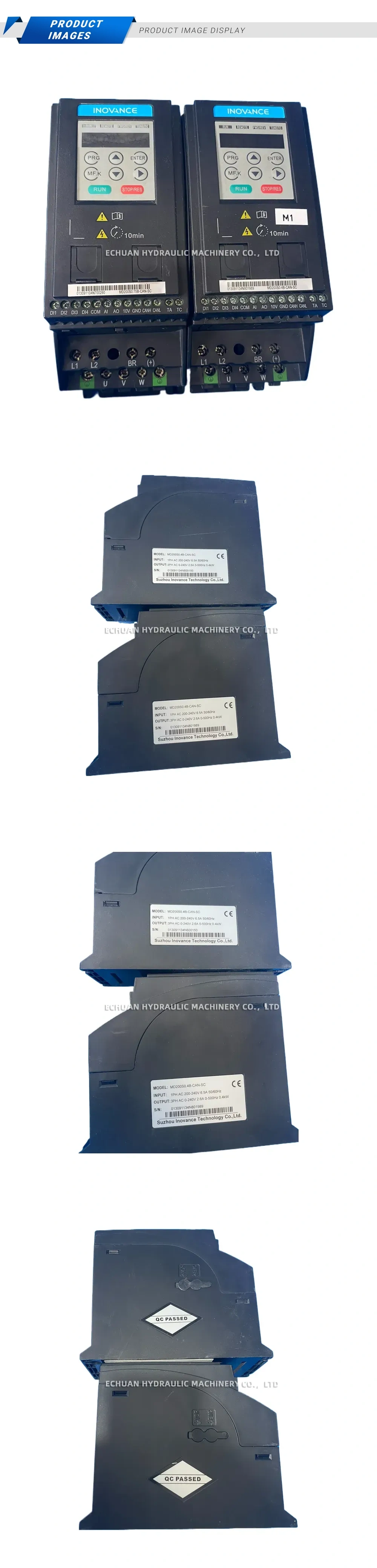 Inovance MD200S0.4B-CAN-SC Description