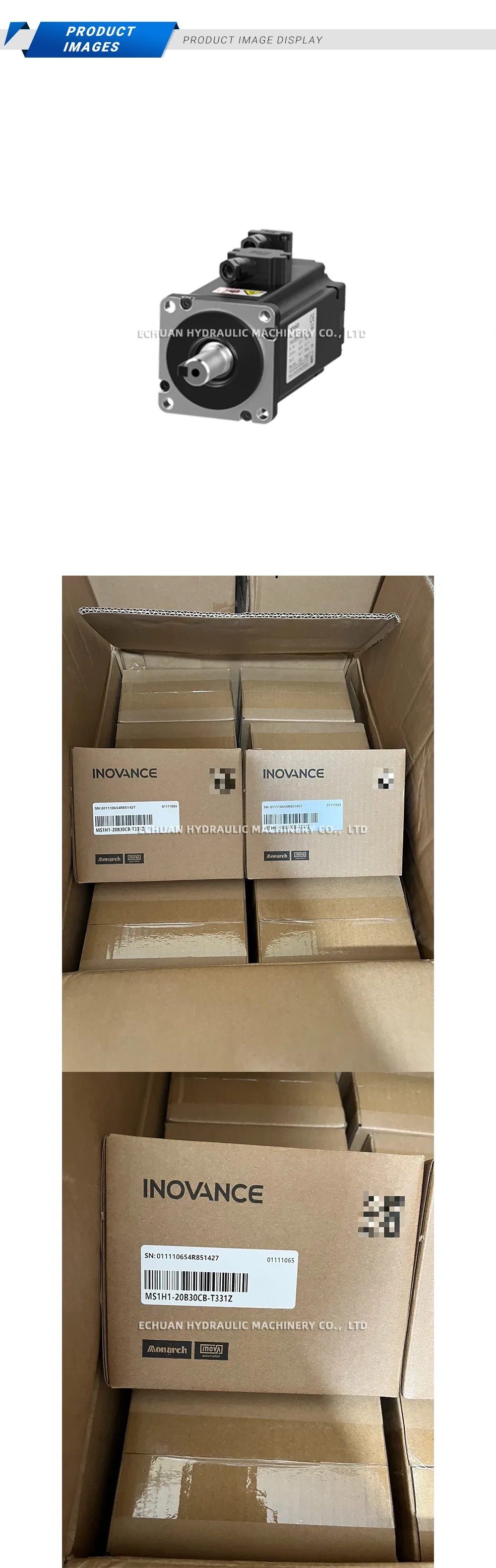 Inovance MS1H1-20B30CB-T331Z Description