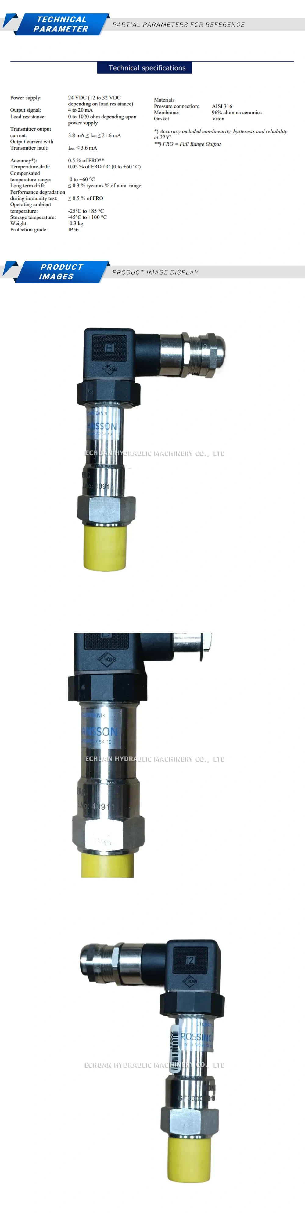 Kongsberg GT300C3G16V Description