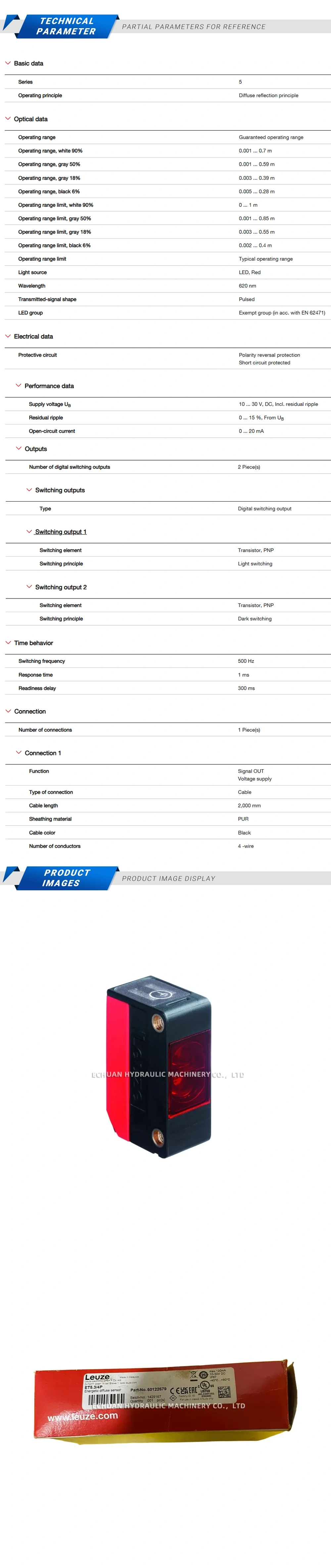 Lenze ET5.3/4P Description