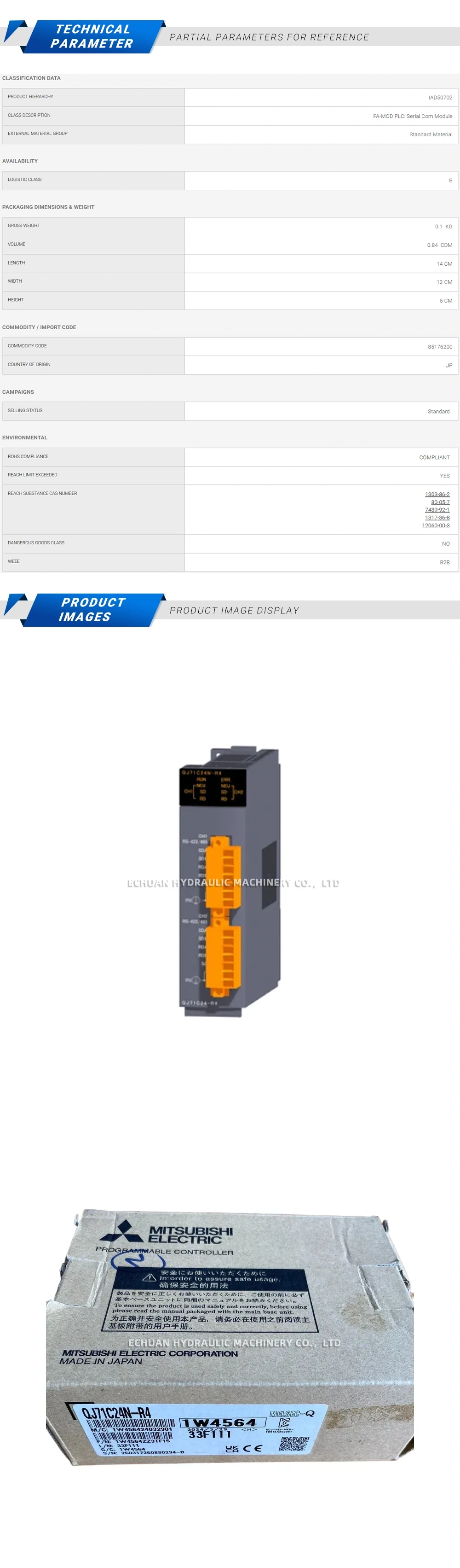 Mitsubishi QJ71C24N-R4 Description