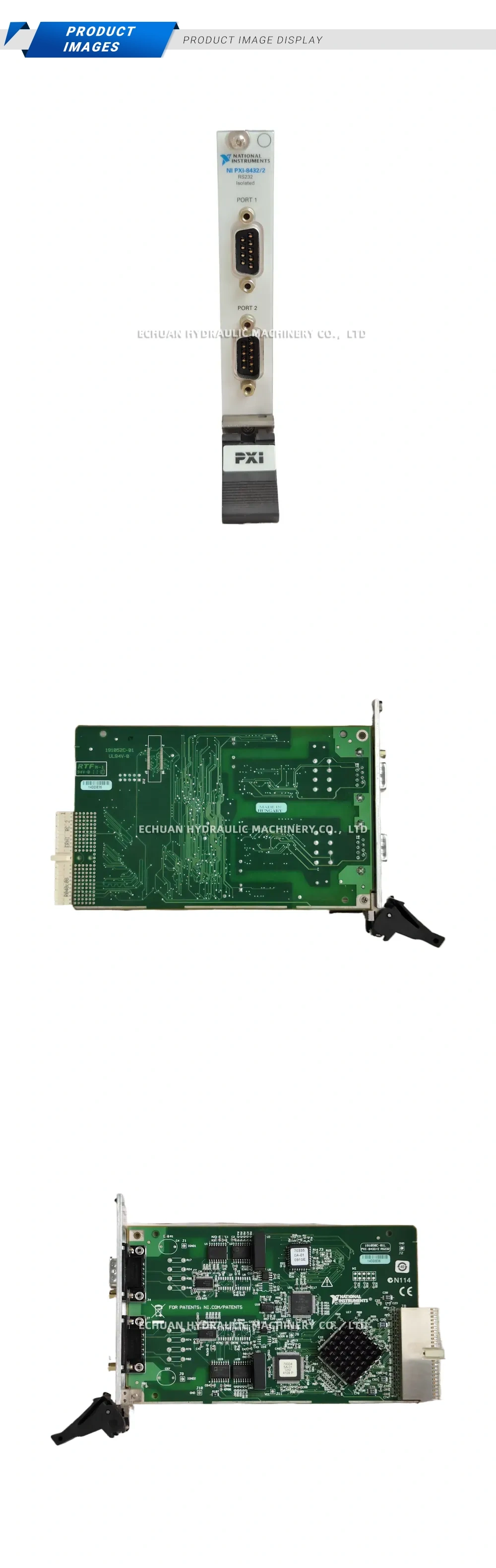 National Instruments PXI-8432/2 Interface module Description