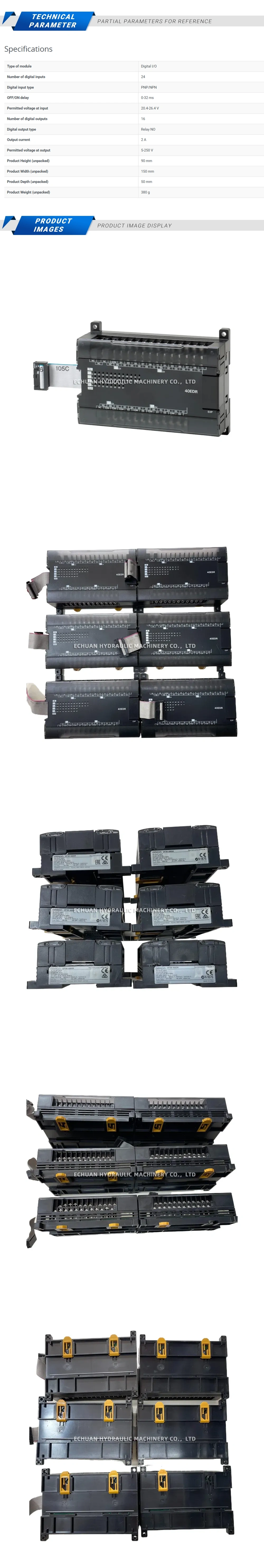 Omron CP1W-40EDR Description