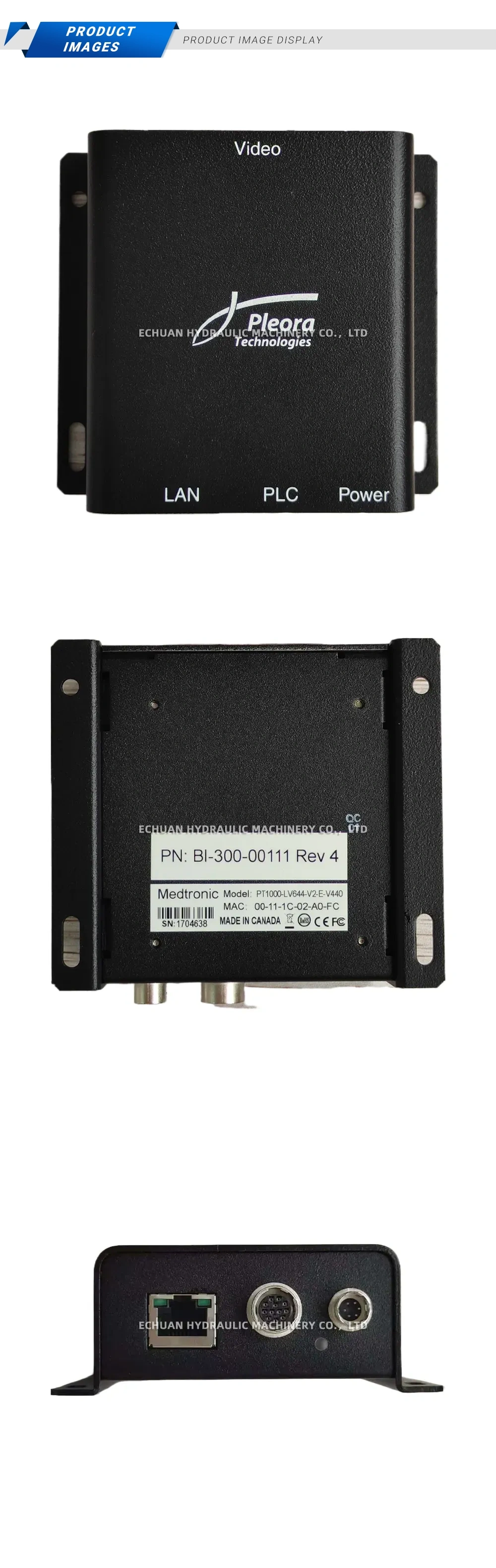 Pleora PT1000-LV644-V2-E-V440 Description