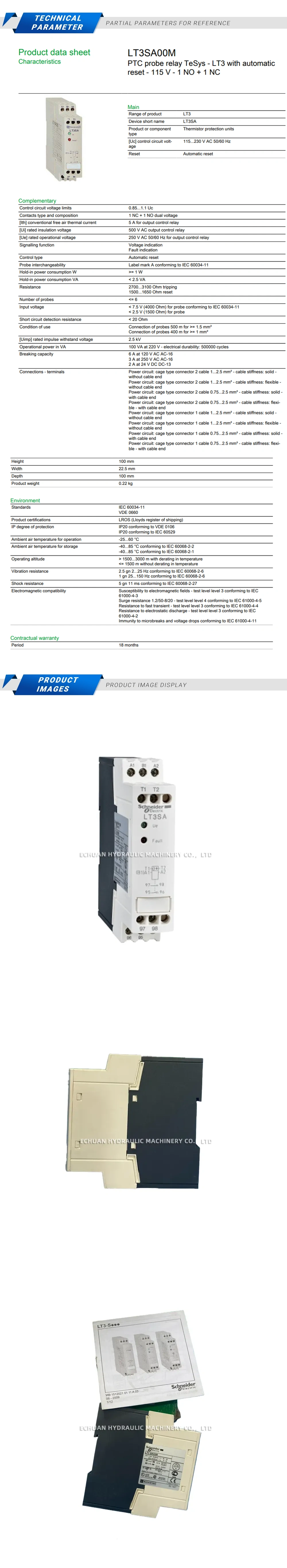 Schneider LT3SA00M Description