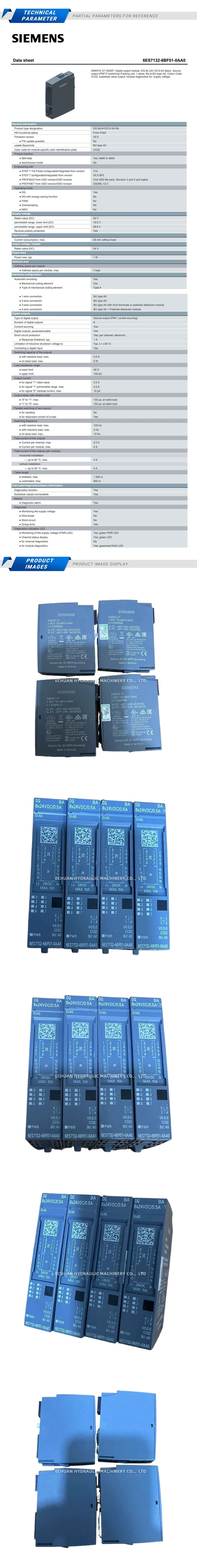 Siemens 6ES7132-6BF01-0AA0 Description