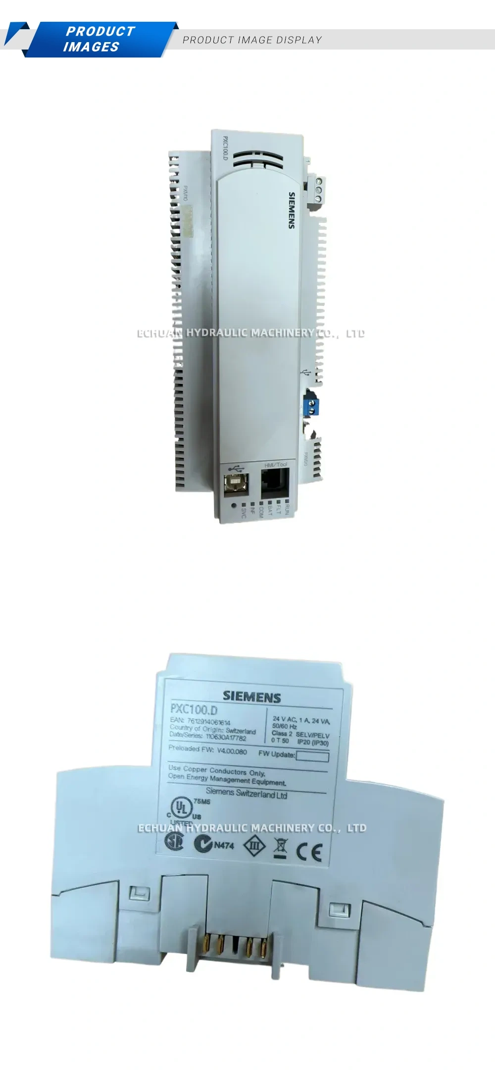 Siemens PXC100.D Qpen Energy Management Equipment Description