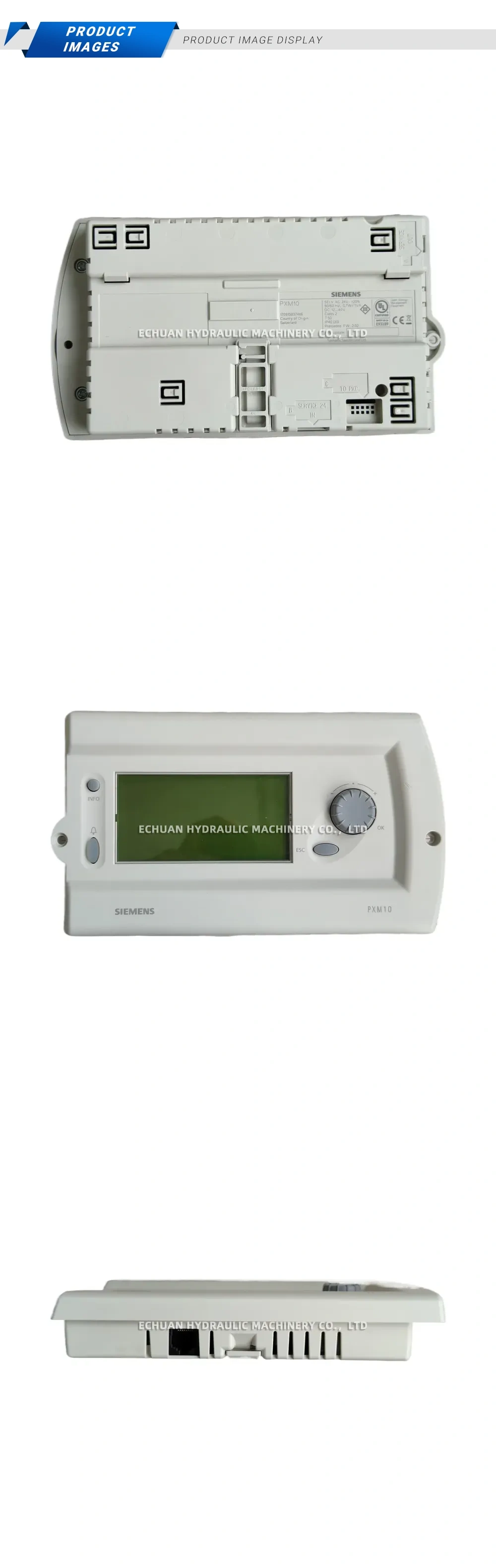 Siemens PXM10 Operation unit Description