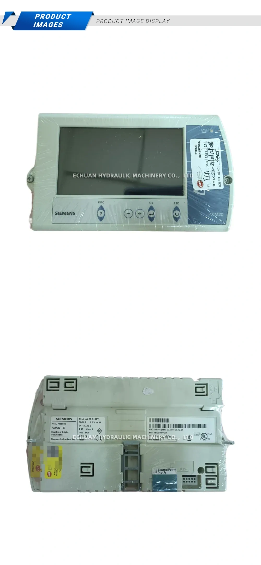 Siemens PXM20-E Description