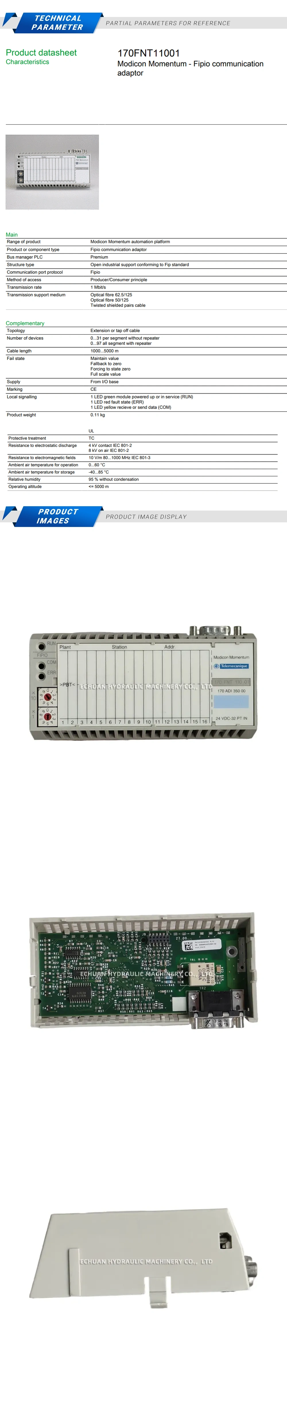 Telemecanique 170FNT11001 Description