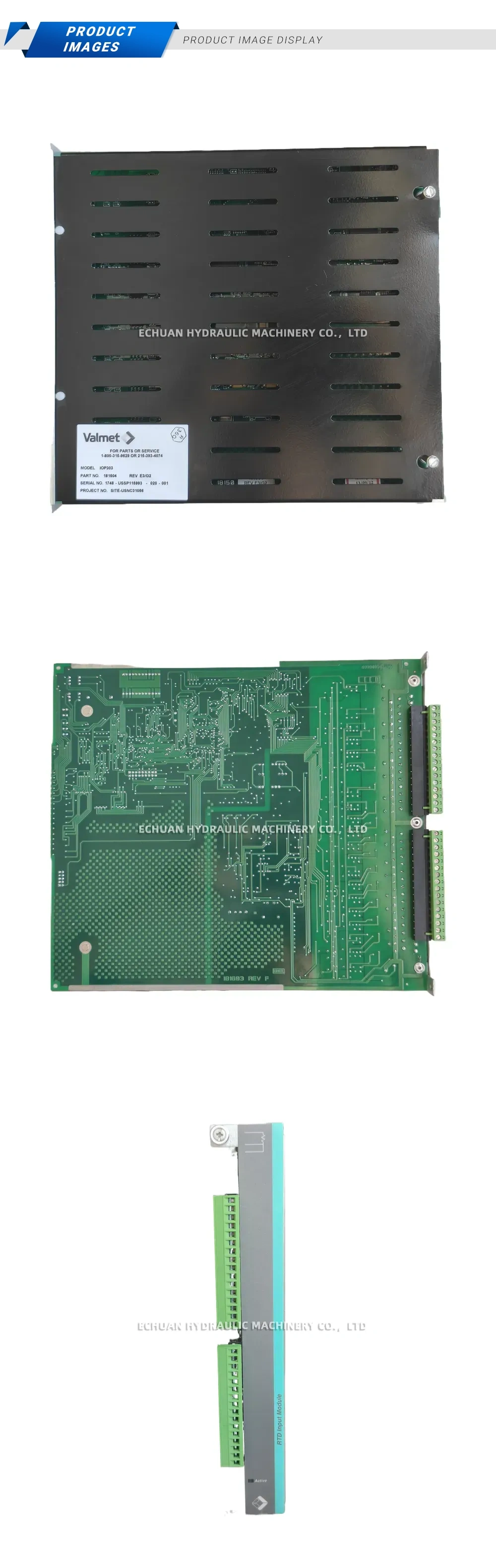 Valmet IOP303 Input module Description