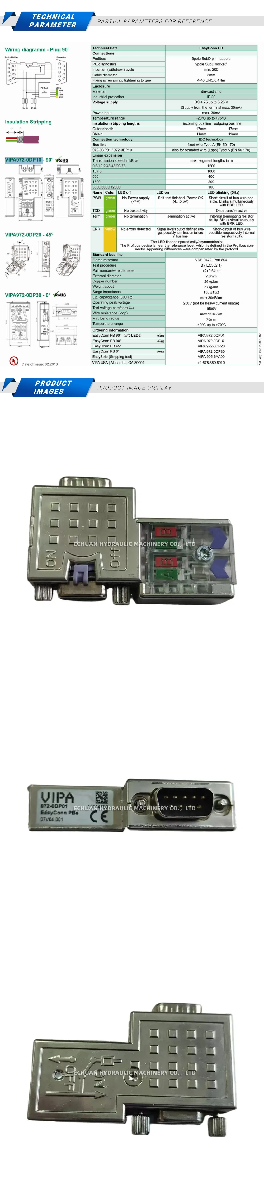 Vipa 972-0DP01 connector Description