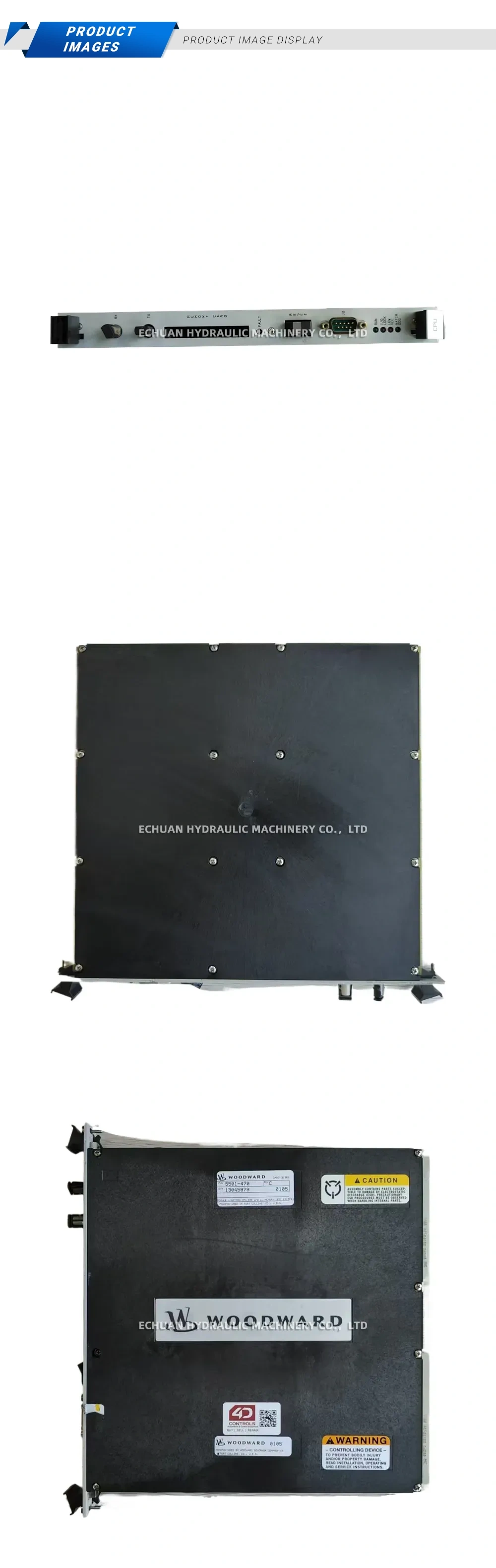 Woodward 5501-470 Module Description