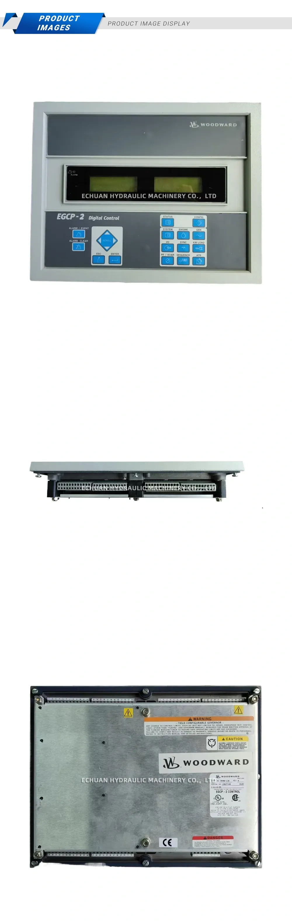 Woodward 8406-116 Digital control panel Description