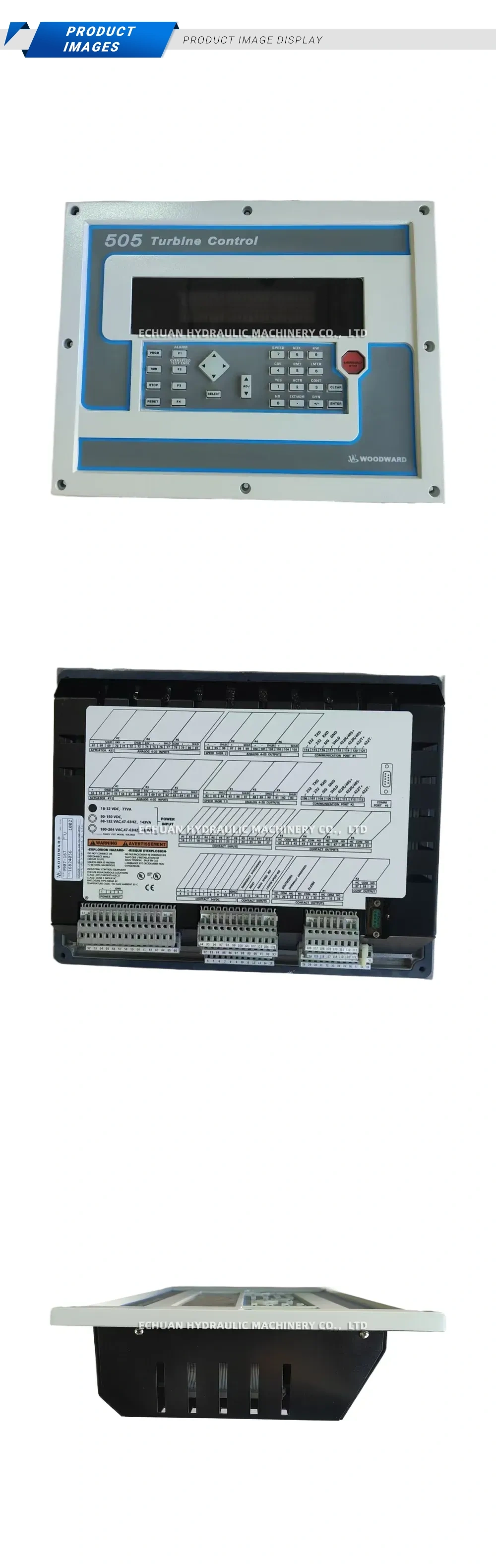 Woodward 9907-167 Digital speed controller Description