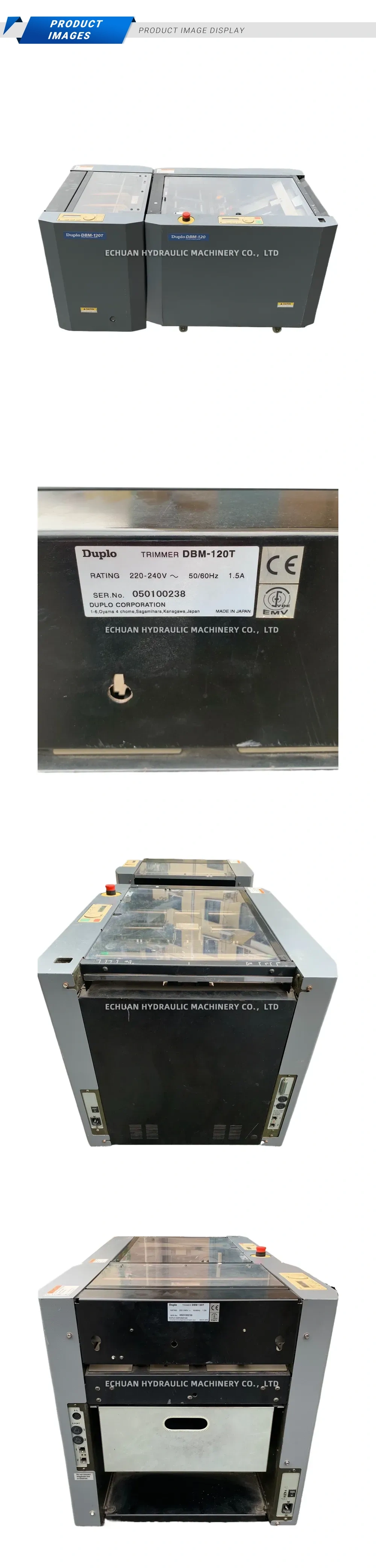 Duplo DBM-120T Description