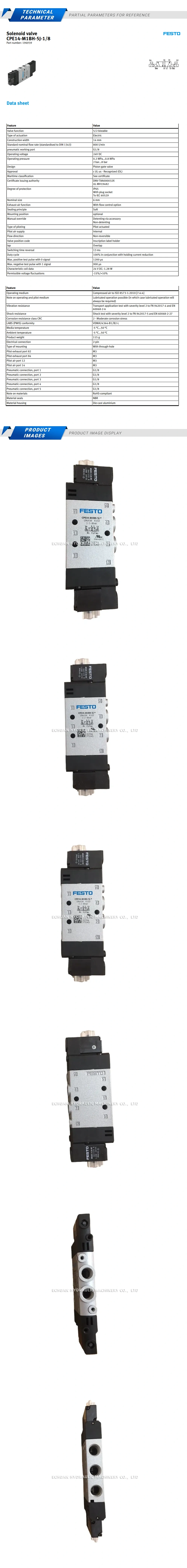 Festo CPE14-M1BH-5J-1/8 Description