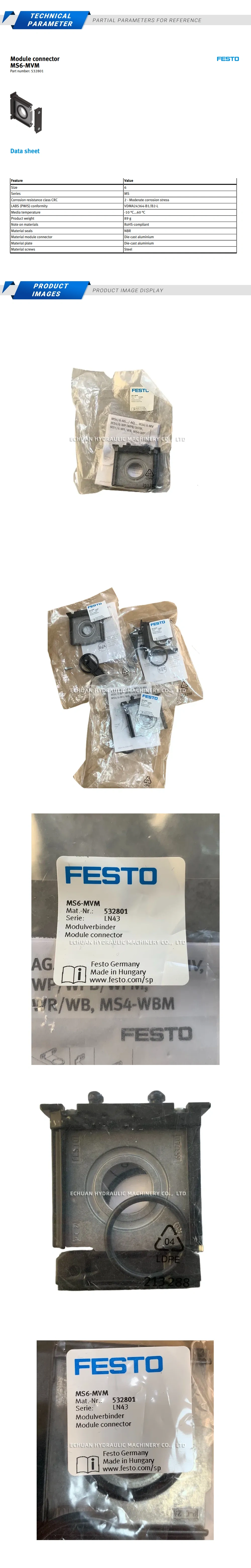 Festo MS6-MVM Description