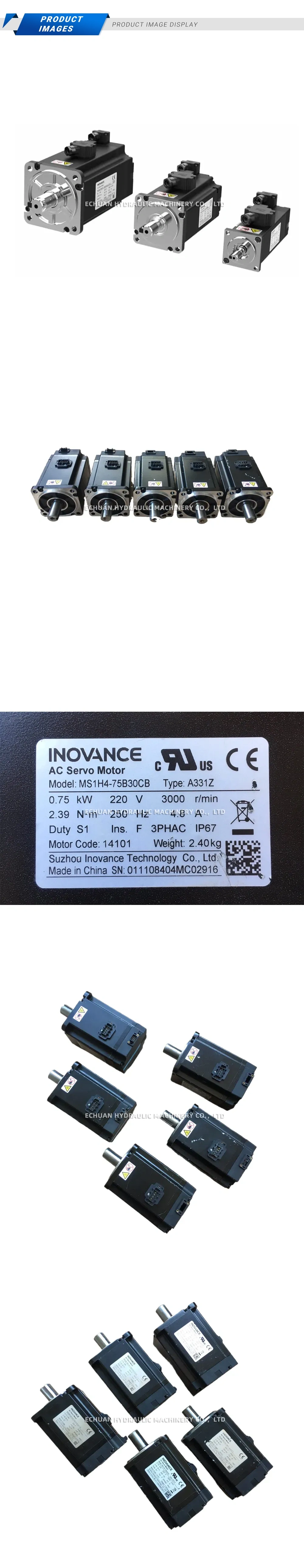 Inovance MS1H4-75B30CB-A331Z Description