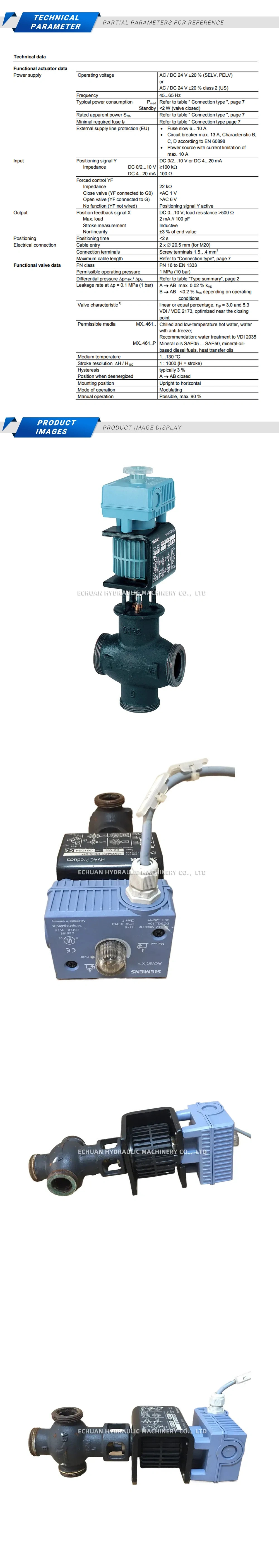 Siemens MXG461.20-5.0P Description