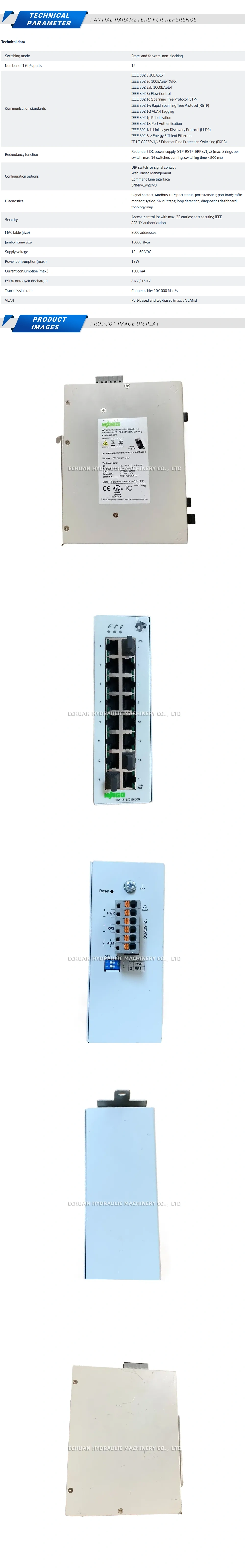 WAGO 852-1816/010-000 Description