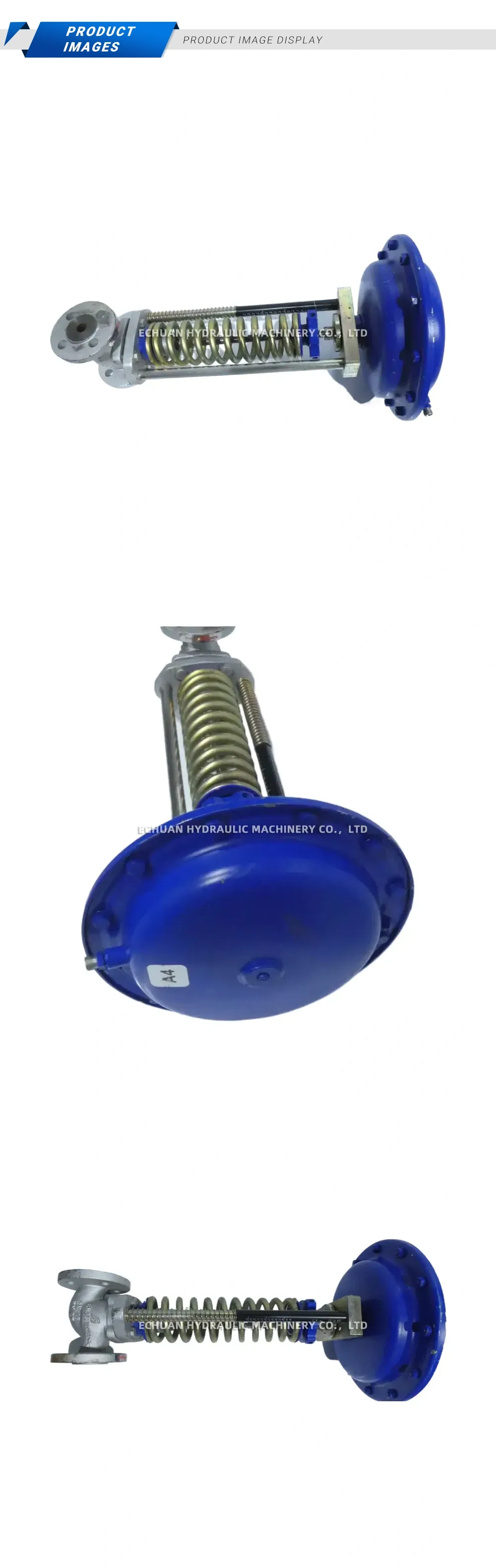 A4 Pneumatic Diaphragm Control Valve Description