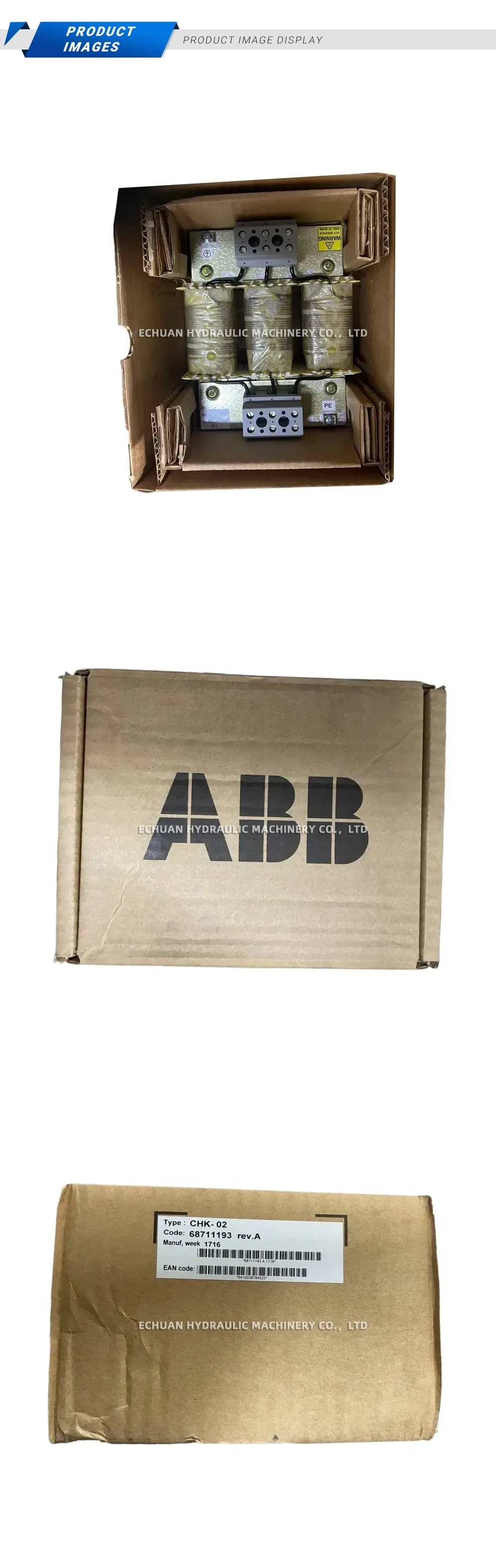 ABB CHK-02 Commutation Choke Description