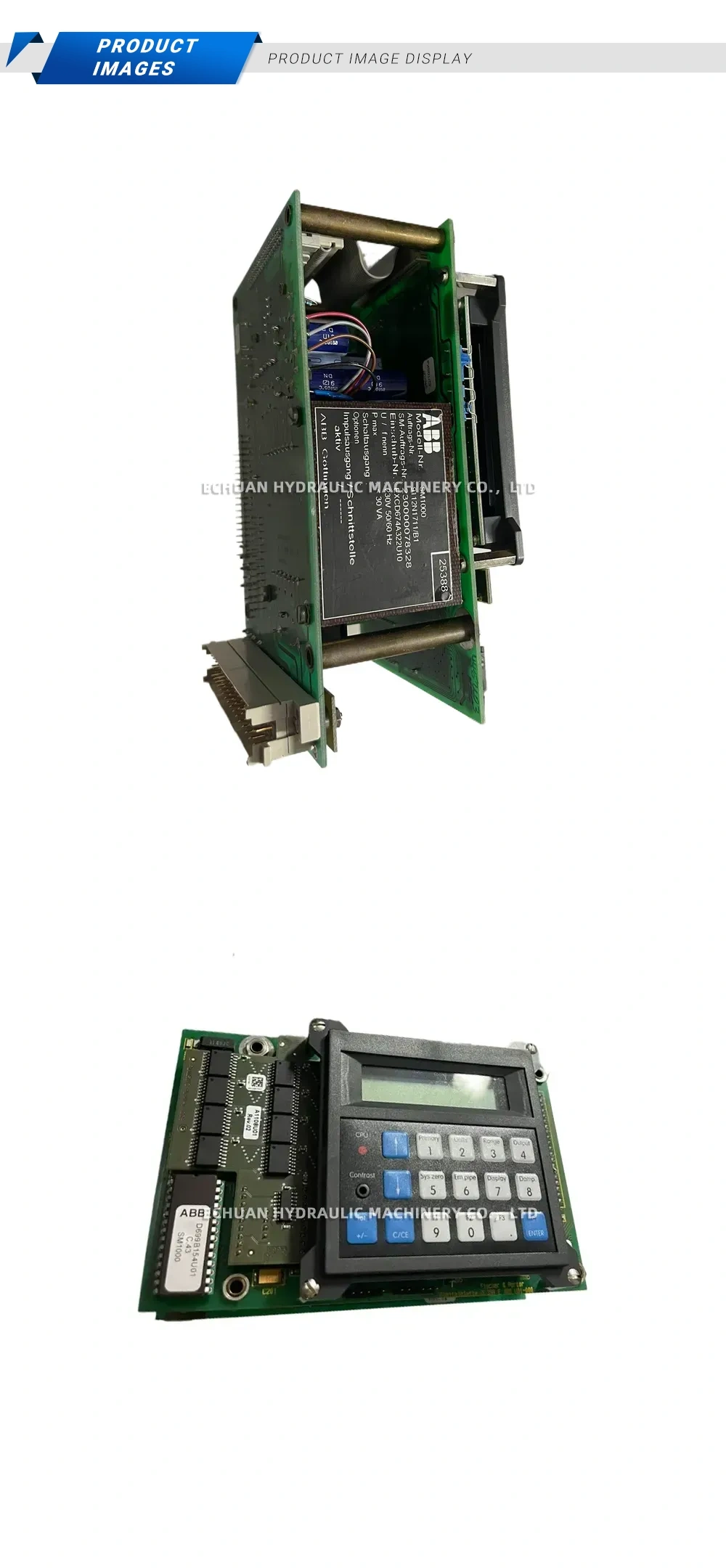 ABB SM1000 Control Module / Display Unit Description