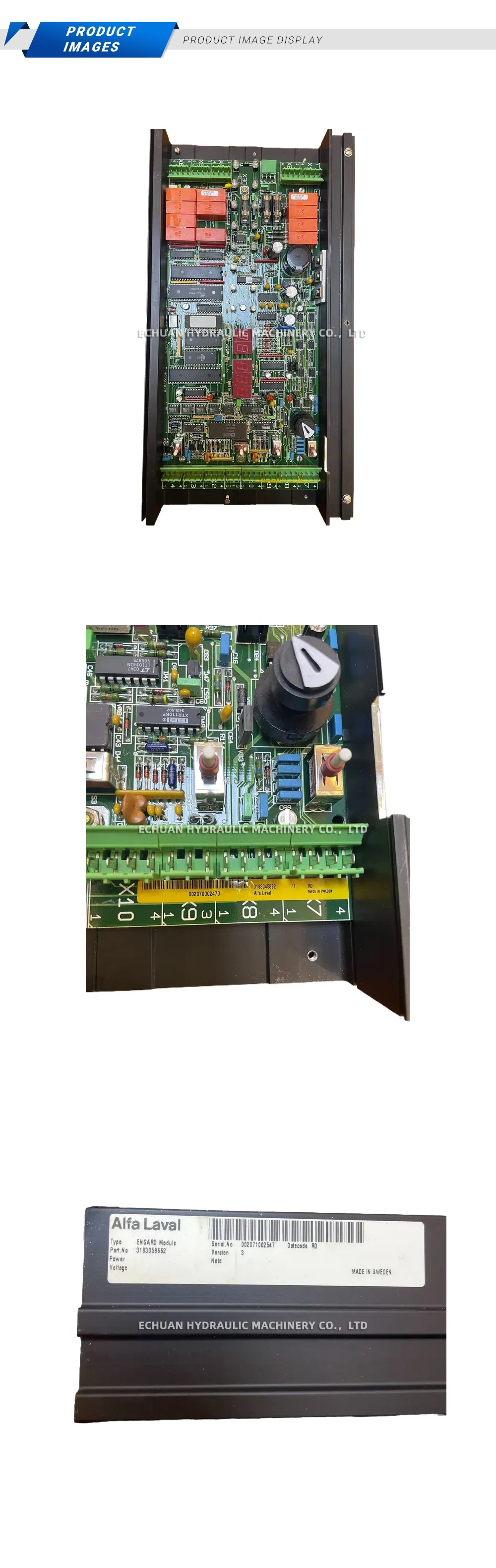 Alfa Laval 3183059662 ENGARD Control Module Description