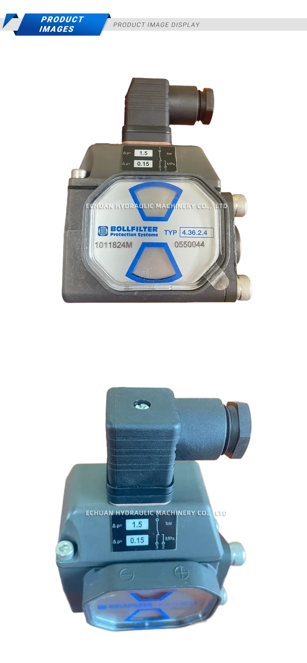 BOLLFILTER 4.36.2.4 Differential Pressure Switch Description