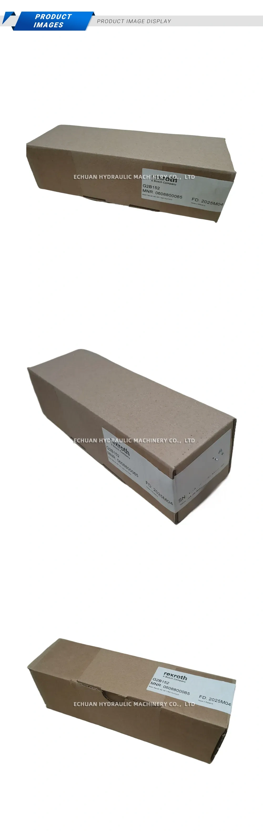 Bosch Rexroth 0608800065 Output Head Description