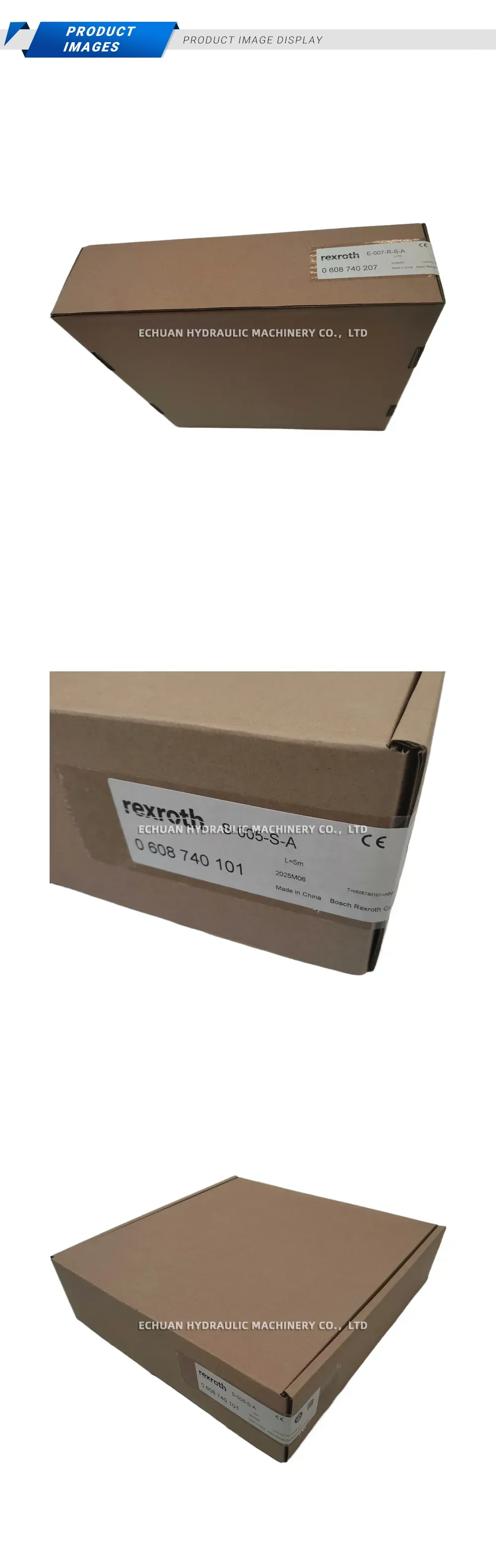 Bosch Rexroth S-005-S-A Spindle Cable Description
