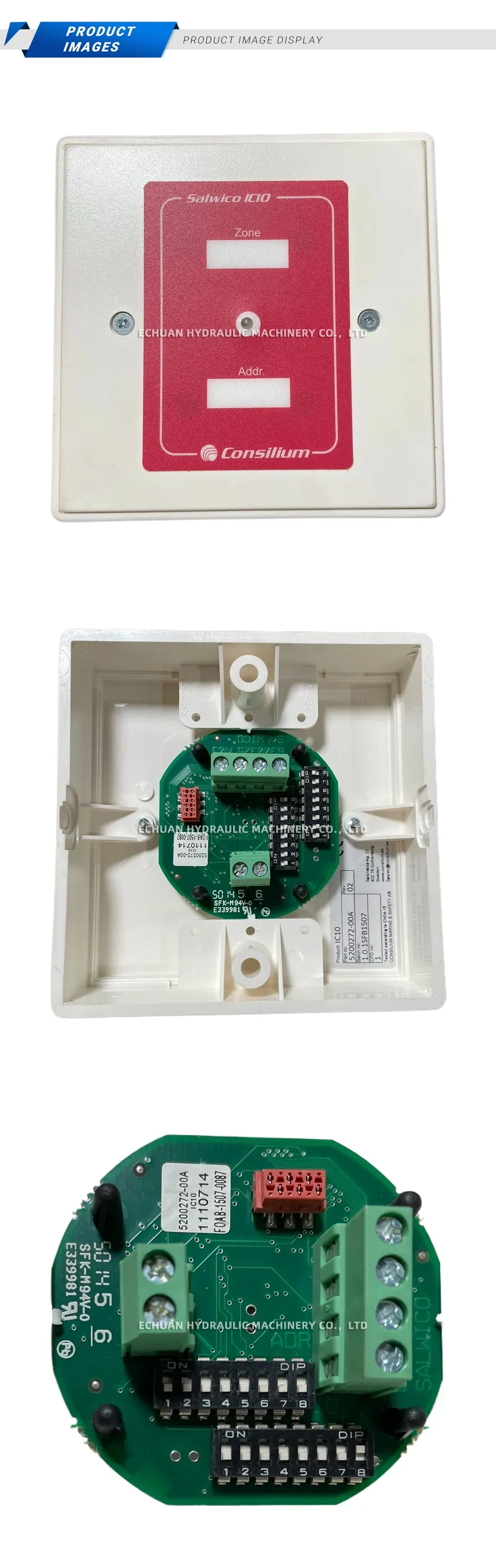 Consilium IC10 Fire Alarm Interface Unit Description