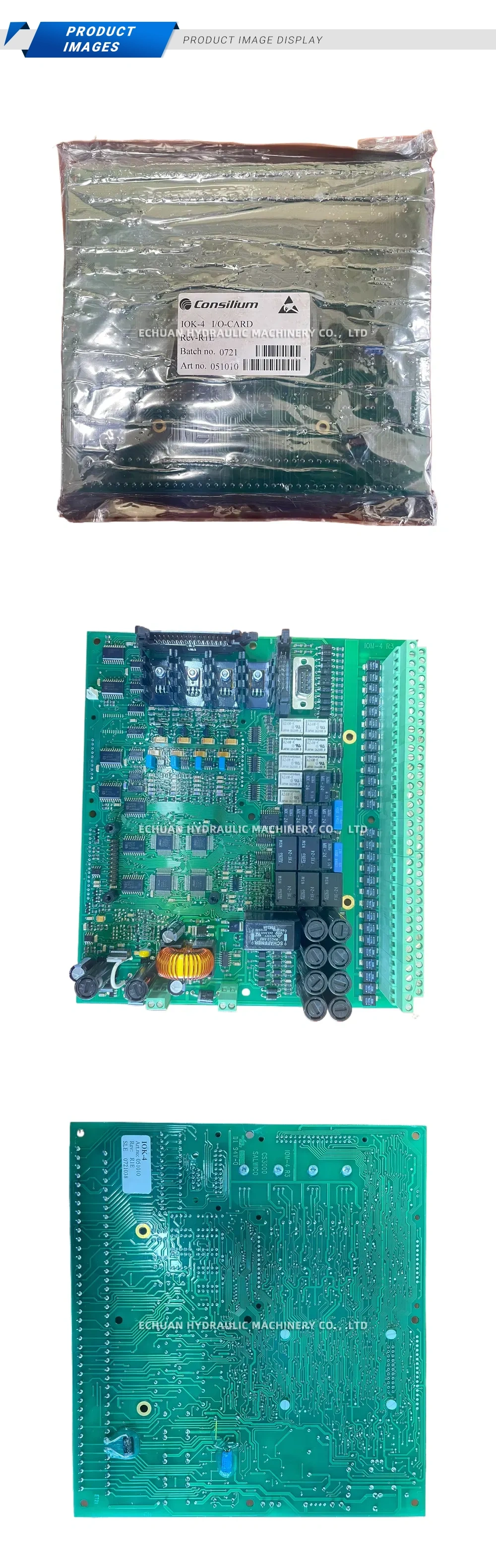 Consilium IOK-4 I/O Card Description