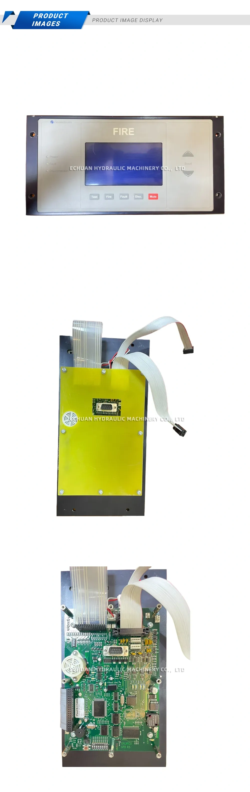 Consilium SPB R5 Fire Alarm Control Panel Description