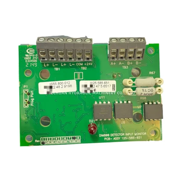 DIM800 Detector Input Monitor PCB Assembly - Echuan Hydraulic