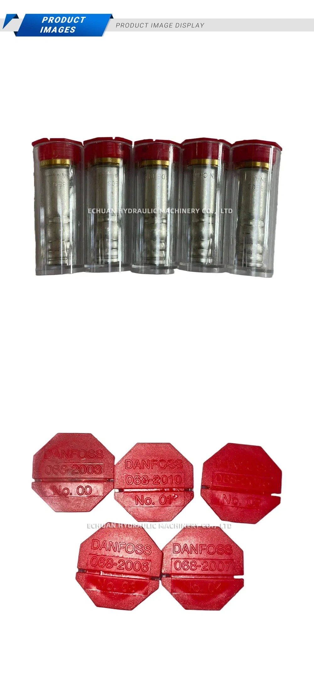 Danfoss 068-2003 / 068-2010 / 068-2005 / 068-2006 / 068-2007 Nozzle Checking Tool Set Description