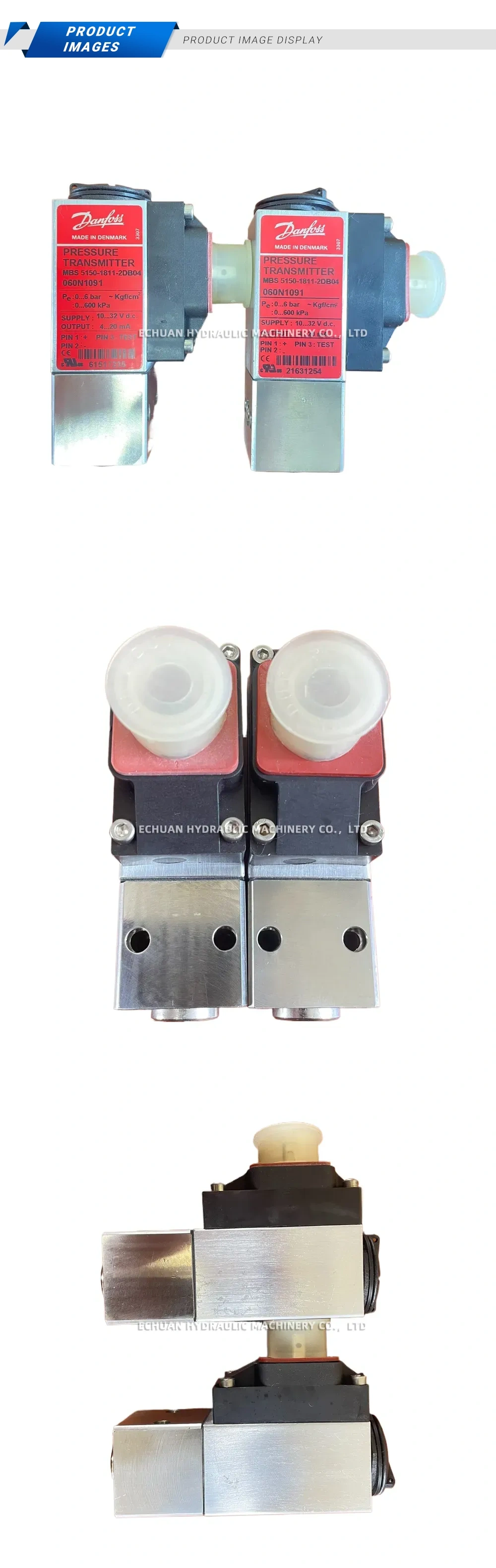 Danfoss MBS 5150-1811-2DB04 Pressure Transmitter Description