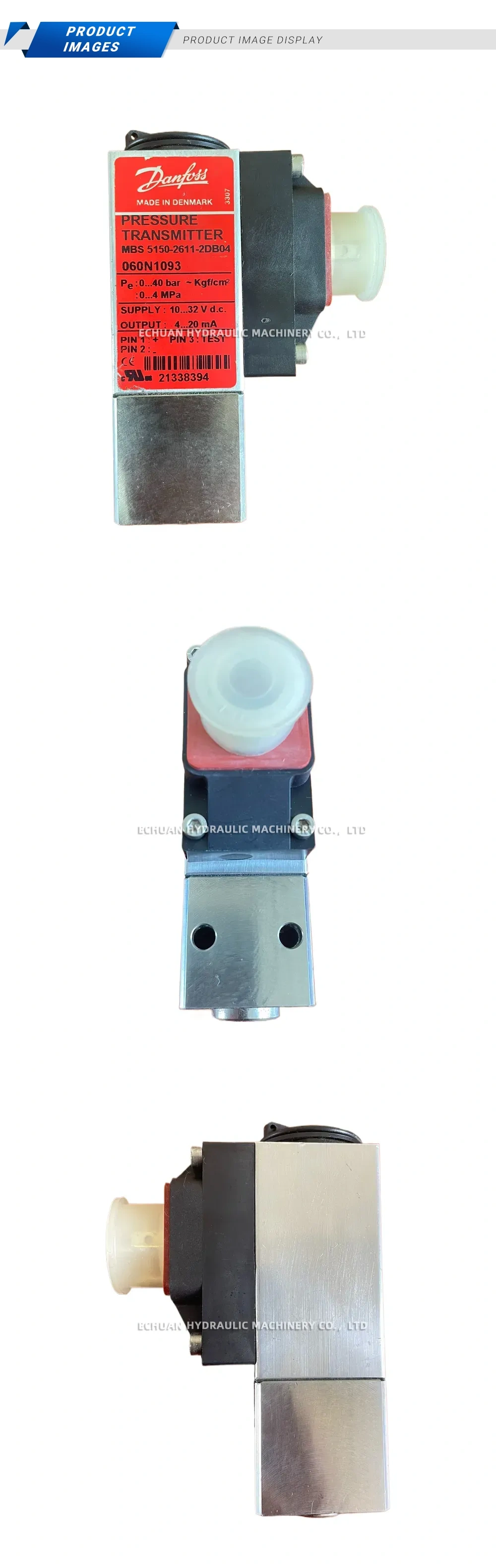 Danfoss MBS 5150-2611-2DB04 Pressure Transmitter Description