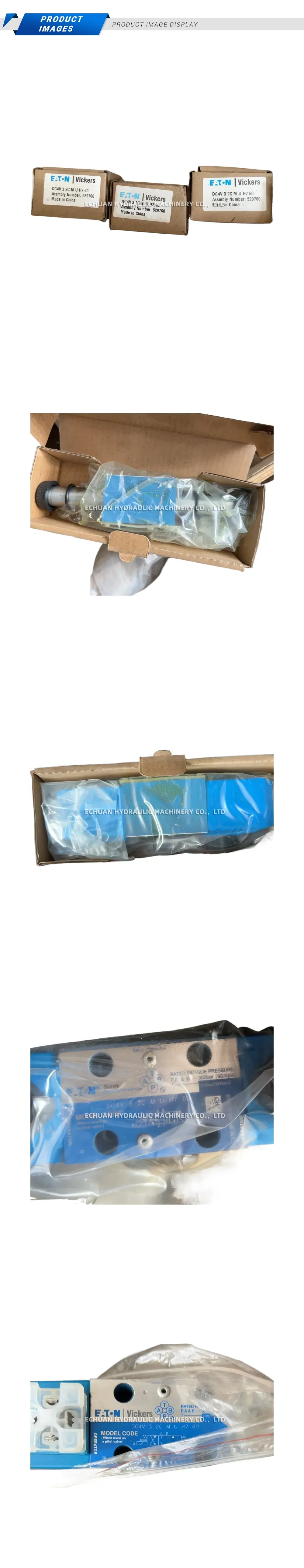 Eaton DG4V 3 2C M U H7 60 Hydraulic Directional Control Valve Description