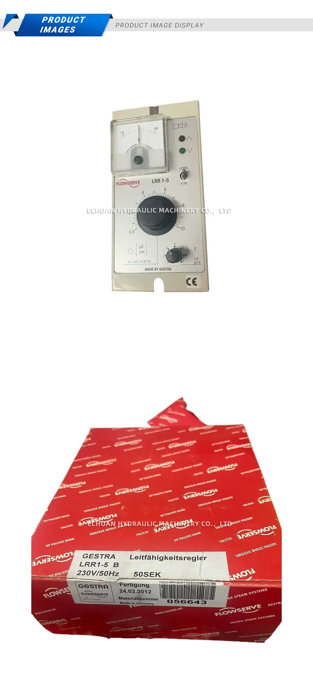 Flowserve LRR 1-5 Conductivity Controller Description