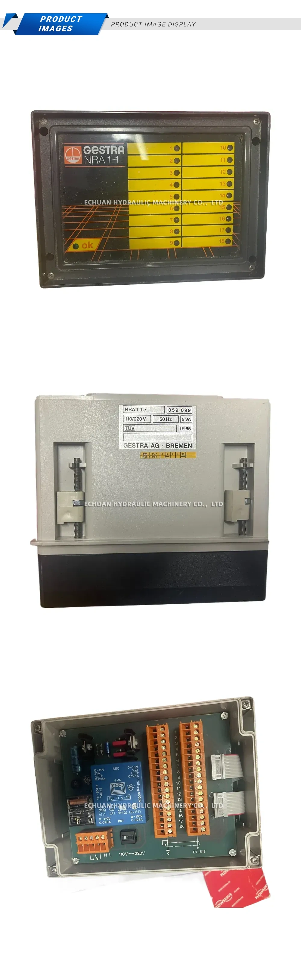 Gestra NRA 1-1 e Level Controller Description