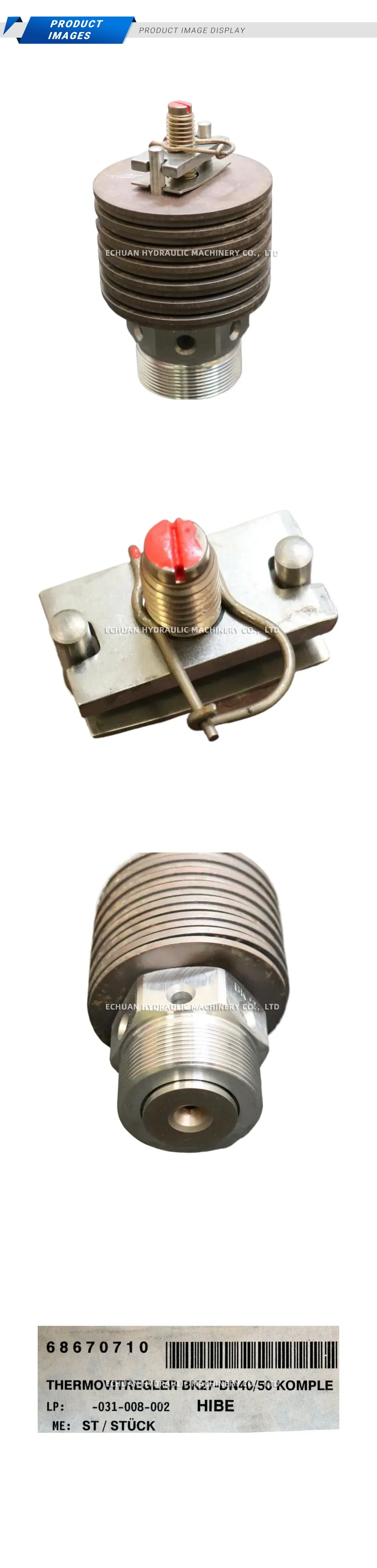 HIBE BK27-DN40/50 Thermostatic Regulator Description